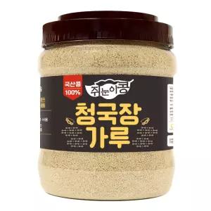 자연닮음 국산 쥐눈이콩 청국장 가루 분말 1kg 발효식품 천연조미료