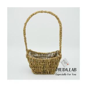 왕골바구니 핸드백 소/비누꽃 바구니 재료