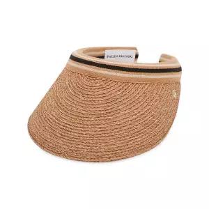 [헬렌카민스키] 여성 비앙카 누가/블랙 스트라이프 썬캡 HAT50265 Nougat Black Stripe