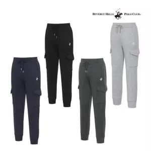 [비버리힐스폴로클럽]남여 카고 베이직 기모 조거팬츠 SL729