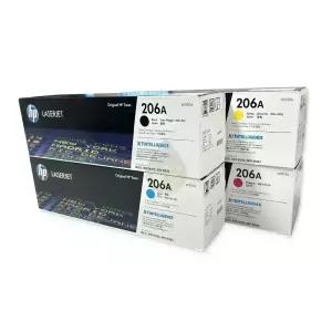 HP 206A정품토너 4색세트(W2110A+W2111A+W2112A+W2113A) M255nw M255dw MFP M282 M283