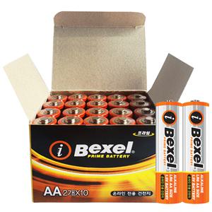 벡셀 알카라인 건전지 AA 20알 박스포장