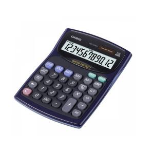카시오 WD-220MS-BU 사무용 탁상용 일반용 계산기