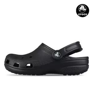 크록스 클래식 클로그 남자 여성 슬리퍼 샌들 블랙 10001-001