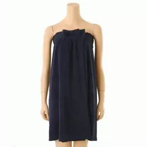 [솔브](정상) 물 흡수 잘 되는 테리소재 리본 포인트  골프 목욕 미용 샤워가운_S SEV2209_S