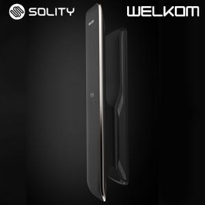 웰콤  [미는문에도 설치가능한 지문인식 푸시풀] WP-4500B 카드키2개+번호키 블루투스(옵션) 0초바로잠금 0.9초 지문인증 현관문 디지털도어락 푸쉬풀도어록 푸시바잠금