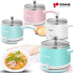 키친아트 대용량 1.5L 3중단열 전기 라면포트 멀티쿠커 여행용 전기포트 MS-D06 쿠커 냄비 커피 캠핑 주전자