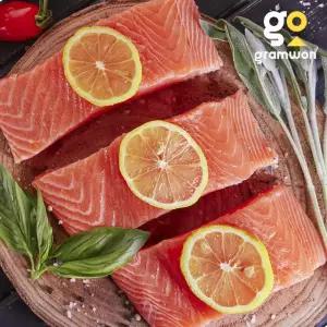 코호 칼연어필렛 1.3kg 연어회 생연어 필렛