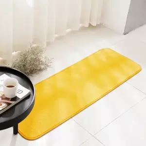 스칸디앤홈 발이편한 롤리팝 폭신 주방매트 썬옐로우 40x120