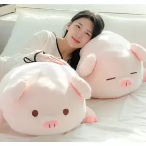 [텐바이텐]네이처타임즈 안고자는 돼지 인형 2종 4size