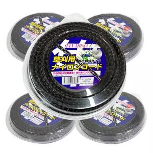 K-10 일본 예초기줄날 꼬임검정 40m 예취기날 예초기끈 나일론줄