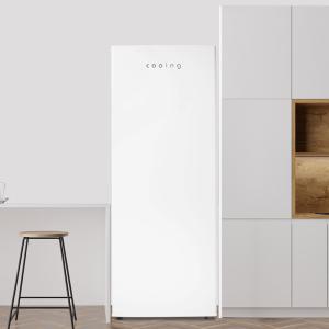 쿠잉 스탠드 냉동고 FR-190SW 서랍형 소형 미니 소형 가정용 원룸 음쓰
