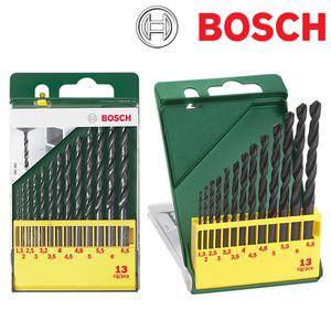 보쉬 정밀 철재 타공 메탈 드릴비트 드릴날세트 13P 철기리 기리 기리세트 메탈작업 HSS