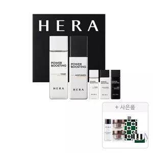 헤라 옴므 파워부스팅 2종세트+증정(딥 클렌징 오일 50ml, 1개+에이지 어웨이 에스테틱 BX 크림 25ml, 2개+쇼핑백+스프링 브리즈 피크닉 매트, 1개)