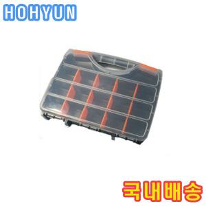 플라스틱 피스통 부속함 나사통 피스보관함 공구함 다용도 멀티박스 소형 호현산업