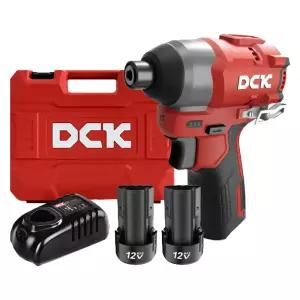 DCK KDPL04-8 충전 12V 임팩드릴 2.0Ah 배터리 2개 세트