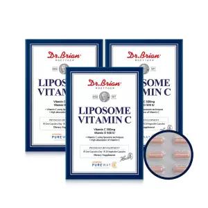 닥터브라이언 리포좀 비타민C 30캡슐, 3개