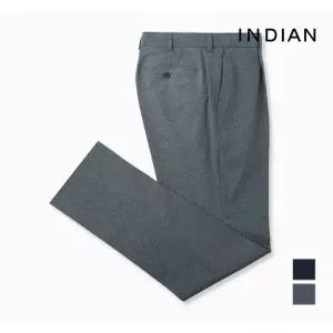 [인디안][INDIAN] 조직감 폴리스판 원턱 데일리 팬츠--MITDLXS1411