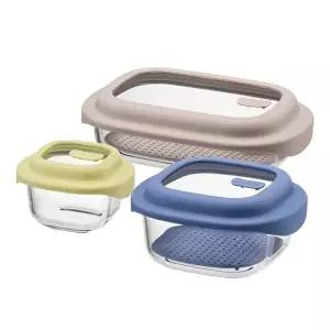 [락앤락][본사] 바로한끼 간편조리용기 3P set(1.6Lx1P+1.5Lx1P+500mlx1P)