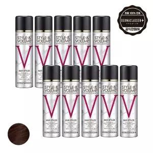 더마클라센 스타일앤 볼륨짱짱 흑채 스프레이 자연갈색 120ml x10