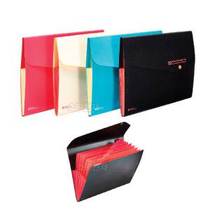 문화산업 12분류 도큐멘트파일 (F583A-7).포켓화일 포켓파일 서류정리