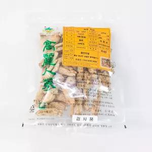 농협 6년근3등40편 비닐팩  피부직삼 말린인삼 건삼 300g