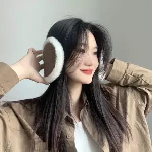 [비투비월드]뽀글뽀글 방한 귀마개(초코브라운)