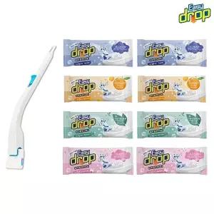 [이지드롭][시즌3] [14일 무료체험] [2년치 구성] 변기크리너 1개 + 리필(향 4종)102회분