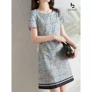[하프클럽/베나프]하이엔드 프린트 반팔원피스_BI2OP019