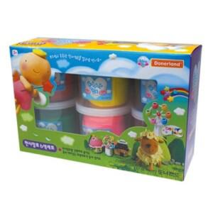 도너랜드 18000 천사점토 6색 세트 클레이 만들기 천사점토 출산 육아