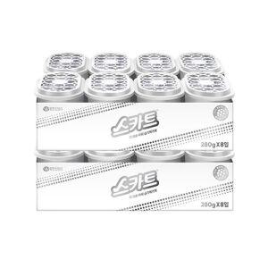 스카트 더 보송 습기제거제 280g 8개입  2팩(16개)