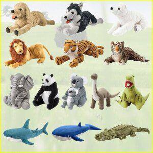 [이케아] 대형 애착인형 모음/봉제인형/동물/공룡/바디필로우/장난감/완구/유아용품