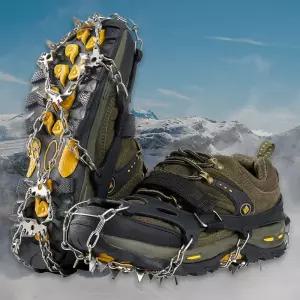 [비투비월드][엣모어]파워 24핀 스파이크 체인형 아이젠(+고정밴드) (230250mm)