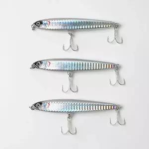 [비투비월드][엣모어]싱킹 펜슬 베이트 3p세트 F1 부시리 농어 루어 미끼