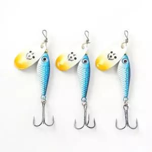 [비투비월드][엣모어]어복충만 스피너 베이트 3p세트 블루 20g 배스 루어