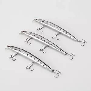 [비투비월드][엣모어]롱샷 플로팅 미노우 루어 3p세트 삼치 농어 빅베이트