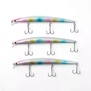 [비투비월드][엣모어]바다낚시 플로팅 미노우 3P 방어 농어 루어 미끼 18cm