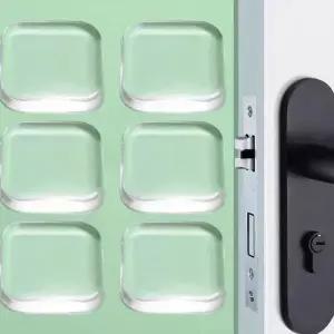 [알티피아]6p 문쾅 방지 투명 도어 가드 방문 범퍼 실리콘 쿠션