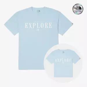 [노스페이스] [노스페이스 공식] NT7UQ06M 화이트라벨 익스플로어 반팔 라운드티