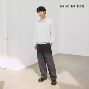 [택가 89,900원]마인드브릿지 남성 코튼와이드카고풀밴딩팬츠