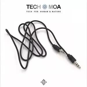 테크모아 3.5mm 오디오 AUX 케이블 스피커 자동차_W849BFB