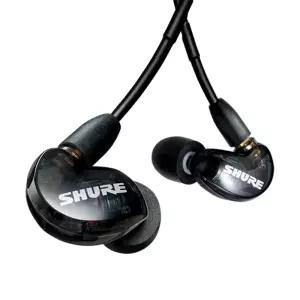슈어 AONIC 215 UNI 모니터링 이어폰 SHURE SE215 유선 줄 인어어 이어폰(블랙)