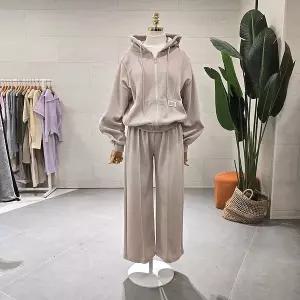 [대구백화점] [에잇컨셉]삥줄 후드집업 와이드 팬츠세트(C24J7FTP019)