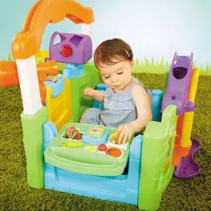 아기체육관 영아장난감 미끄럼틀 유아완구