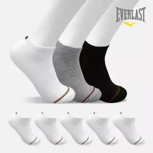 에버라스트 패션 남자 스니커즈 발목 양말 덧신 5켤레