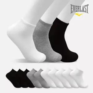 에버라스트 잘만든 남자 미니 발목 양말 학생 10켤레 세트