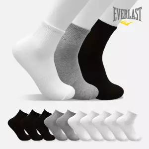에버라스트 발편한 여성 단목 중목 양말 10켤레