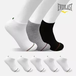 에버라스트 패션 여성 스니커즈 발목 양말 덧신 5켤레