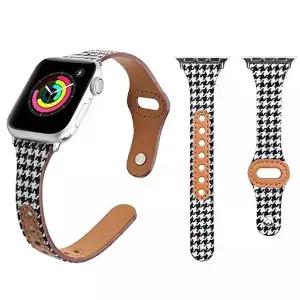 애플워치 호환 클래식 체크 스트랩 38-40-41mm블랙-WC565AA