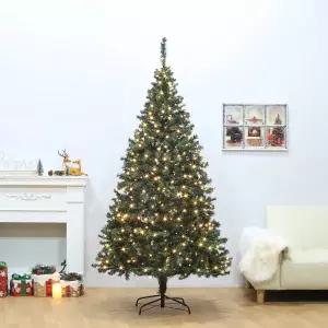 210cm 겨울의빛 크리스마스 트리 + 300구 웜색 LED 전구 기획세트